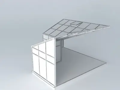 Winter garden 3 Free 3D model