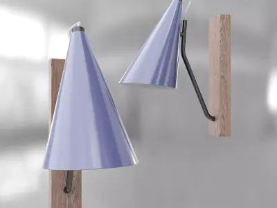 Bremily Wall Light 3D model