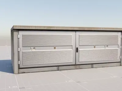 E10s Electrical Box 07 3D model