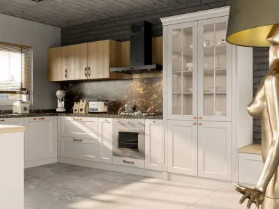 Kitchen Alya Modell interior 3D model