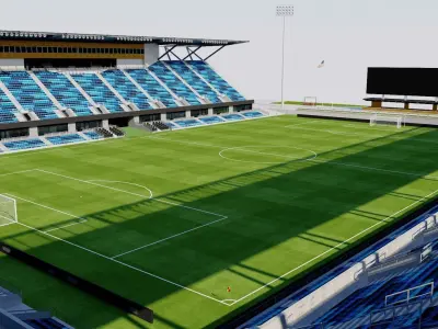 PayPal Park - San Jose Earthquakes Stadium - USA 3D model