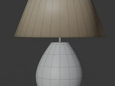 Table lamp 3D model