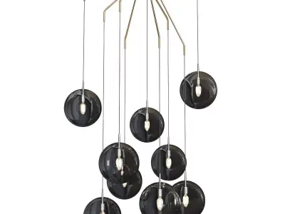 Sedona LED Chandelier 3D model