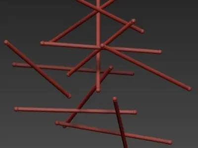 Trendy Light Fixtures 3D model