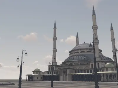 TCCB Millet Camii 3D model