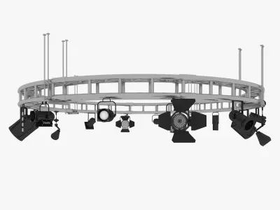 Light Truss 5 3D model