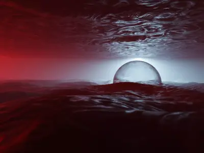 Sci-Fi Planet 3D model