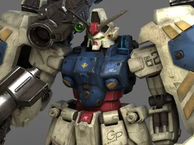 GUNDAM RX-78 GP02A PHYSALIS 3D model