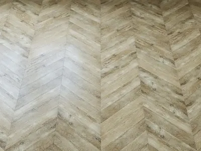 Quartz-vinyl tile of Alpine Floor Ultra ECO5-17 Honey oak 3D model