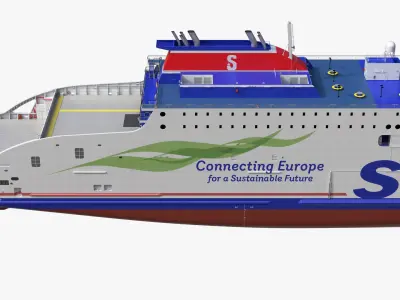 Stena Edda Passenger and Vehicle RoPax Ferry 