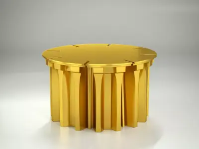 Pedestal in modern style 3D model