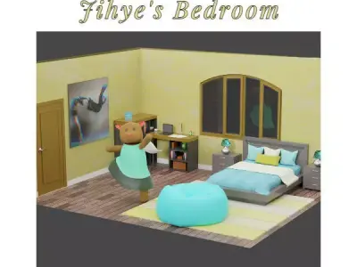 Jihye Bedroom  3D model
