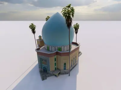 MOSQUE-Mosque Complex 3D model
