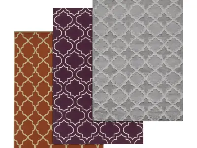 Rug Set 983 3D model