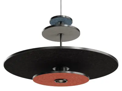 Slice Pendant Lamp by Zero 3D model