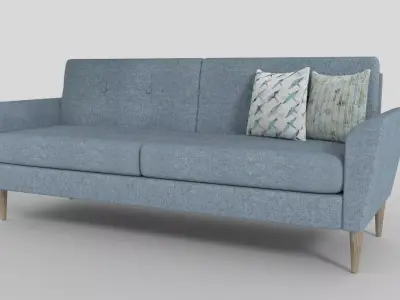 Modern sofa 3D model