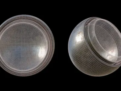  Metal Rust and  Glass  smart material Texture