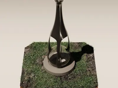 Modern Lamp  3D model