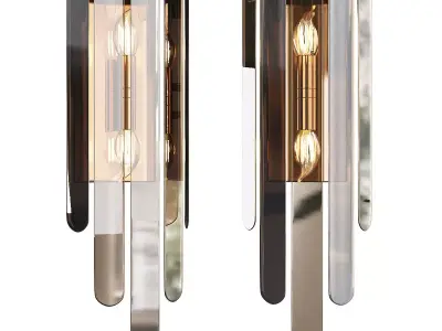  Fenwater Sconce Low-poly 3D model