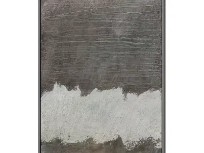 Abstract Painting Frame set 3D model 775