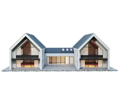 MODREN HOUSE N8 3D model