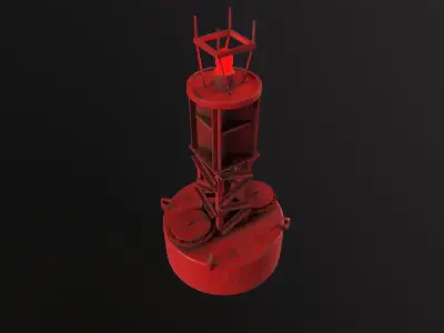 Buoy 3D Model Low-poly 3D model