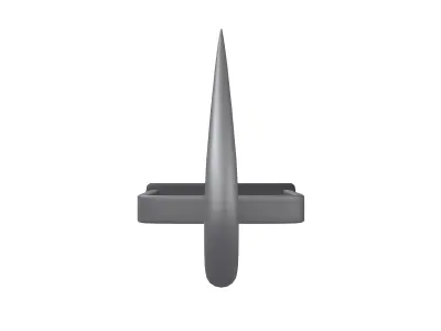 Hay Hook v1 003 Low-poly 3D model