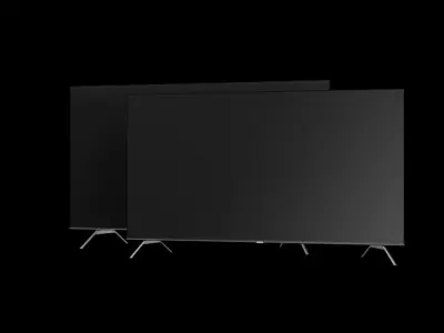 65 55 QLED 4K UHD 3D model