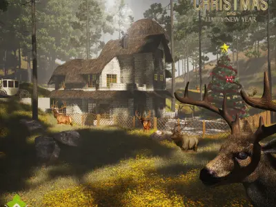 House forest pack 3D model