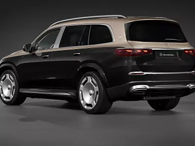 2024 Mercedes-Benz GLS 600 Maybach 3D model
