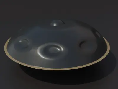 Hang Drum  3D model