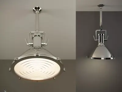     Benson Pendant Extra-Wide 3D model