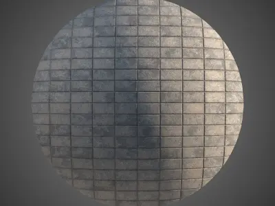 8K Large Area concrete paving 02 - 15 variations Texture