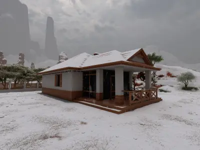 old house-Old Abandoned House 3D model