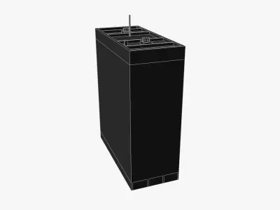 Australian Government Center Low-poly 3D model