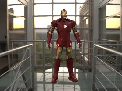 Iron Man Mark III 3D model