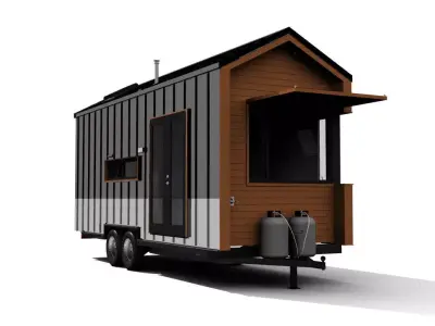 Mt Tolmie Tiny House 3D model