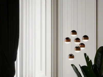 Dipping Pendant Light by Jordi Canudas 3D model