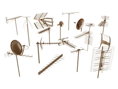 Antenna Set 3D model