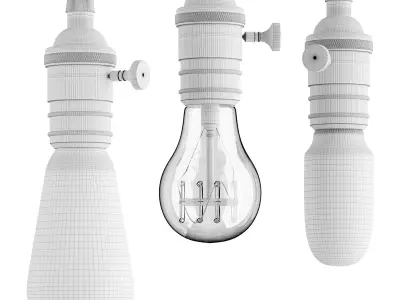 edison Hanging lamp 3D model purchase