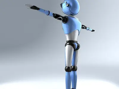 DIGIMAN COOL ROBOT 3D model
