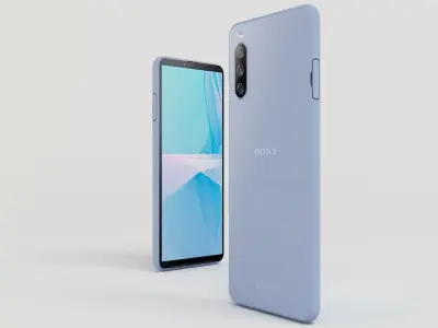 Sony Xperia 10 III Lite 3D model