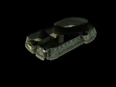 Model - Kaji Buddha material material adjustment 3D model