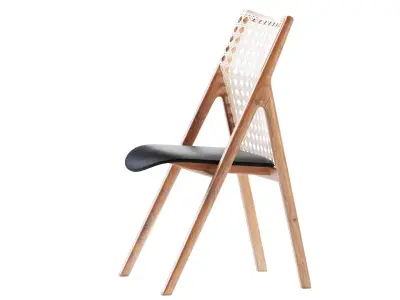 Tela Dining Chair 3D model