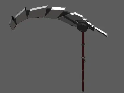 scythe 3D model