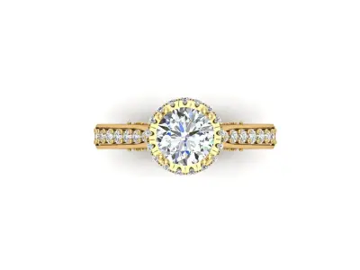 Jewelry ring 435 3D print model
