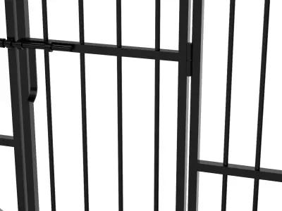 Infrastructure Structure Concrete Arched Grate 3D model