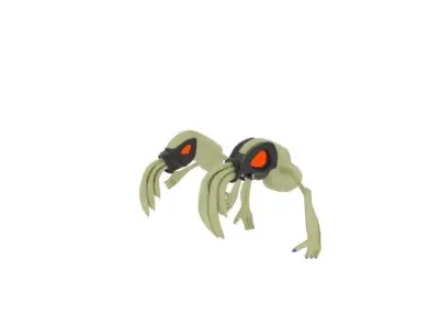 Oddword Slig Raw Low-poly 3D model