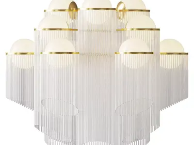 Celestial Chandelier 3D model