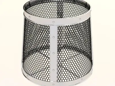 Ipswich Mesh Wire Island Light 3D model